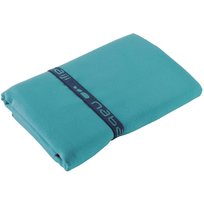 Khăn tắm Microfibre thấm hút cỡ XL 110 x 175 cm Xanh ngọc DECATHLON NABAIJI mã 8402374