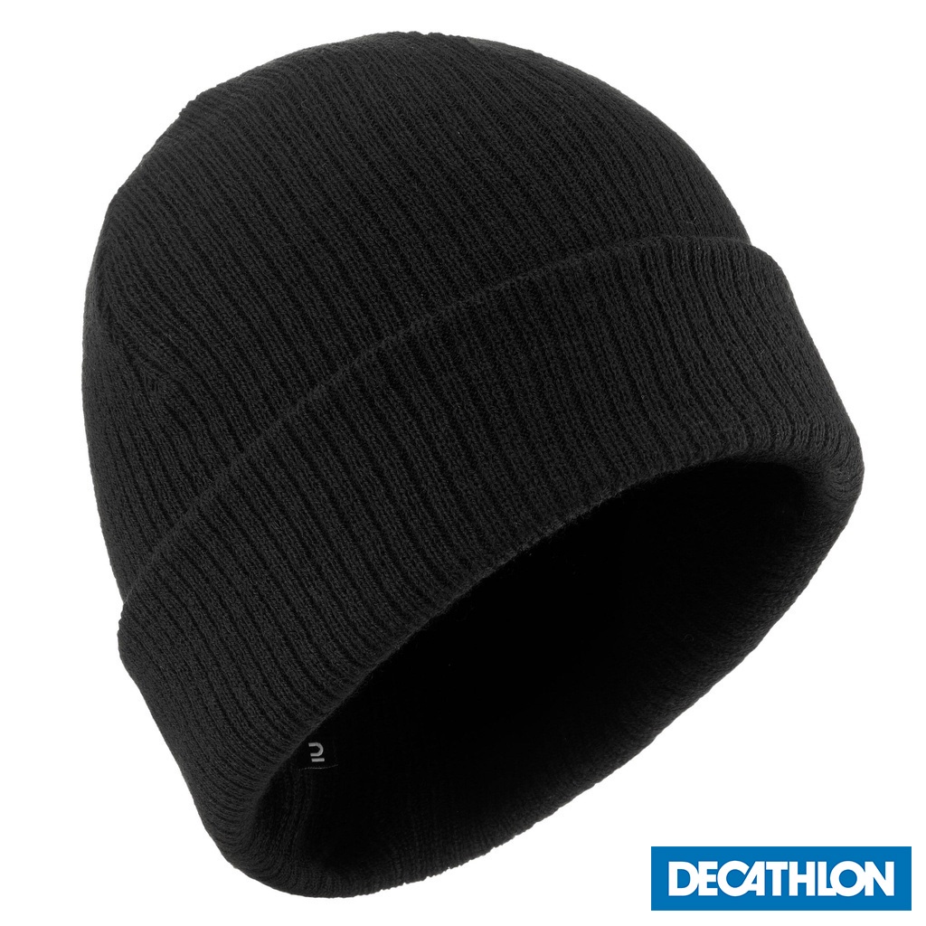 Mũ nón giữ ấm trượt tuyết Fisherman cho người lớn Đen DECATHLON WEDZE mã 8586009