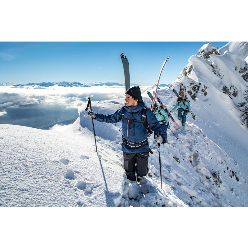 Mũ nón giữ ấm trượt tuyết Fisherman cho người lớn Đen DECATHLON WEDZE mã 8586009