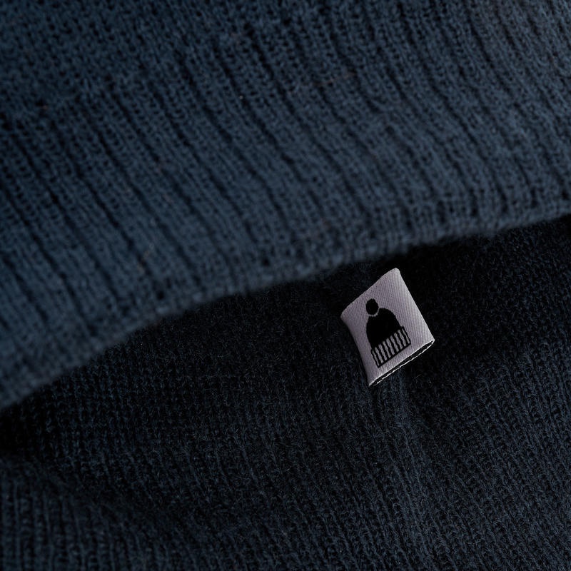 Mũ nón giữ ấm len trượt tuyết Simple Xanh navy DECATHLON WEDZE mã 8582751