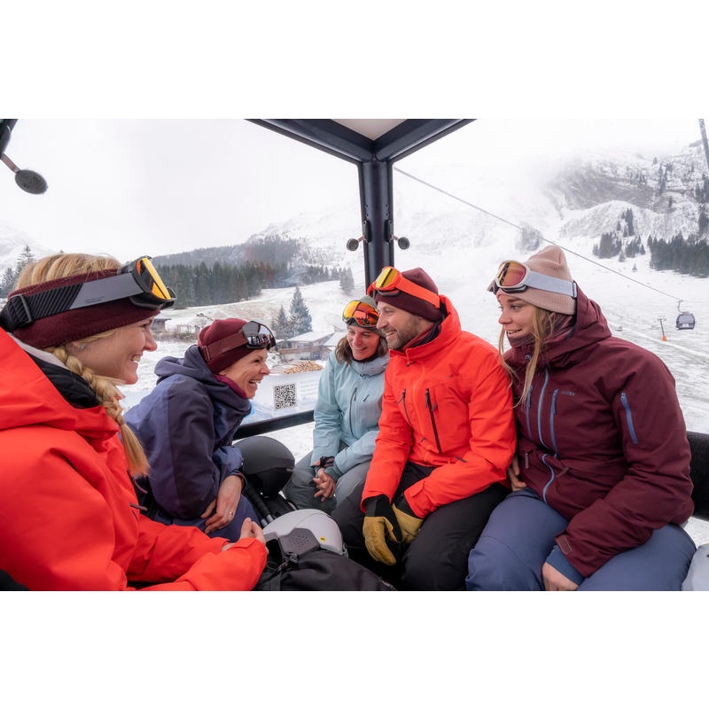 Mũ nón giữ ấm len trượt tuyết Simple Xanh navy DECATHLON WEDZE mã 8582751