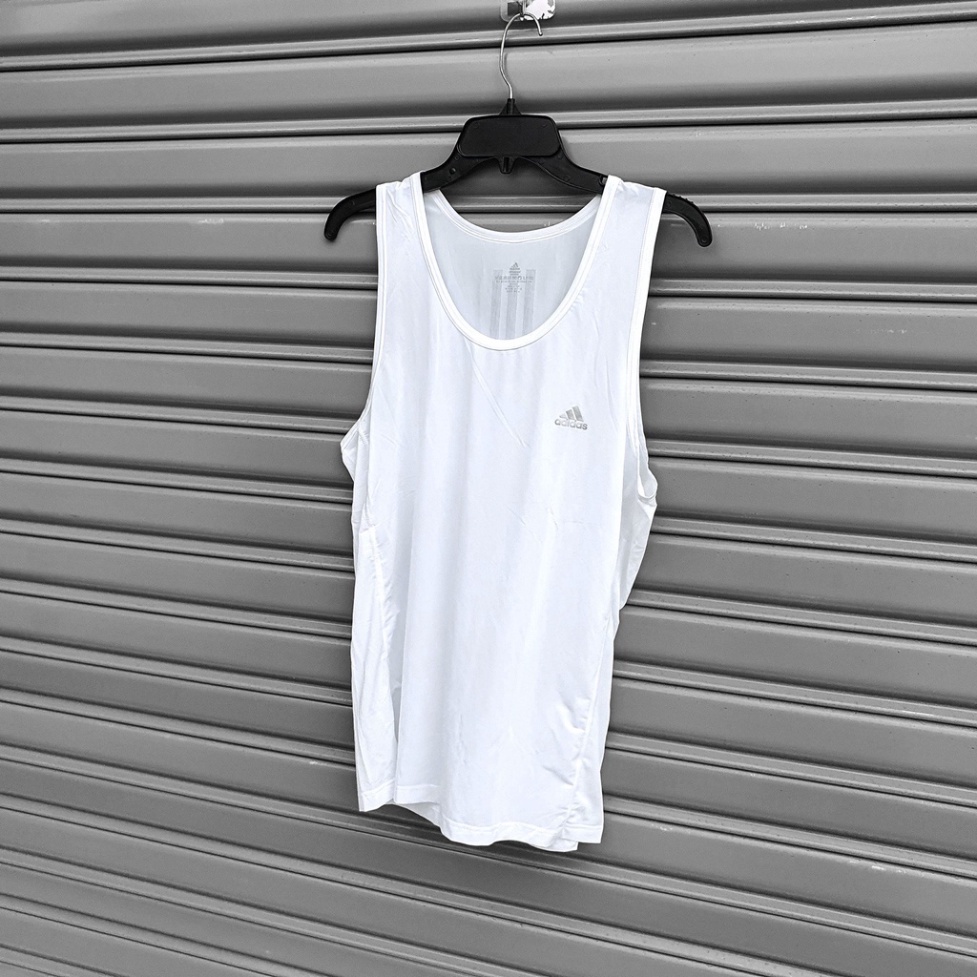 Áo Ba Lỗ Sát Nách Nam ADlDAS chình hãng thun lạnh Climacool phù hợp tập gym thể thao mặc hàng ngày - Aries Sốp - Coke sh