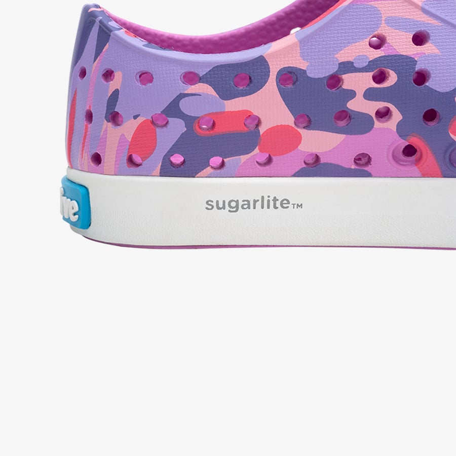 Giày Lười Bé Gái Native Jefferson Sugarlite Print