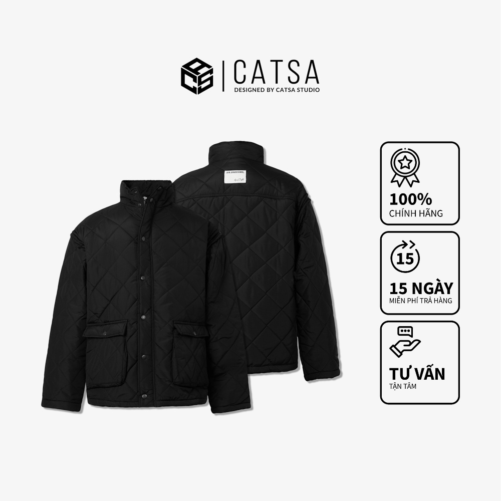 Áo khoác phao chất vải dù cao cấp, phối được nhiều phong cách CATSA AOT001