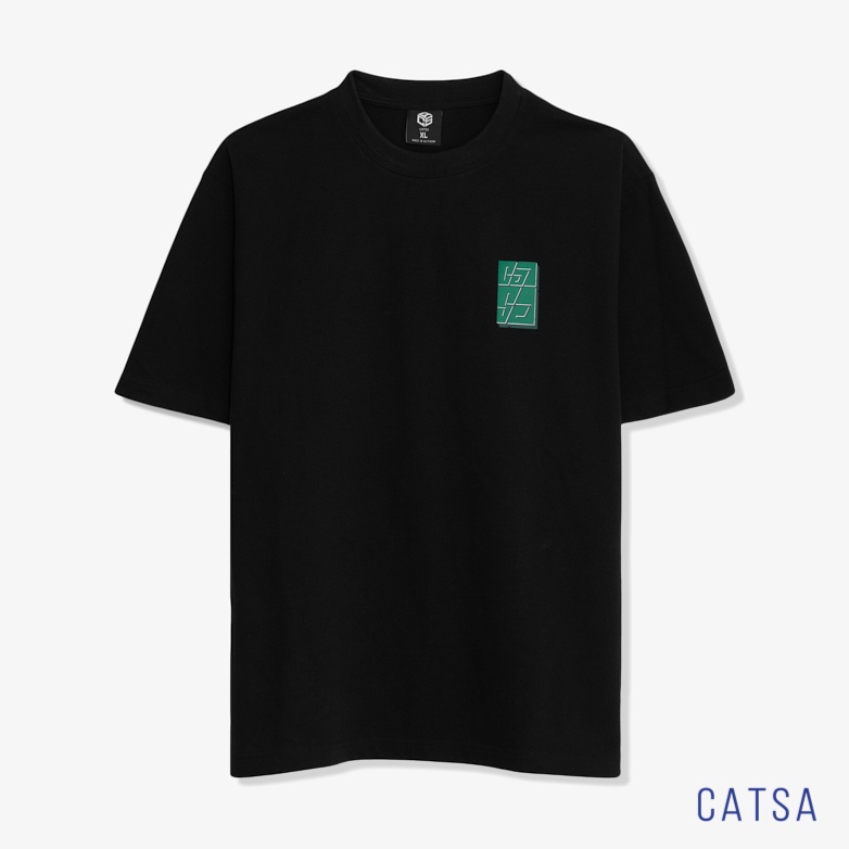 Áo thun cổ tròn in họa tiết cao cấp Multiple CATSA chất vải mềm, dày dặn, thoáng khí ATN334 - ATN337