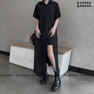 Váy tà rơi khuy lửng (NV9502)