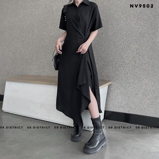 Váy tà rơi khuy lửng (NV9502)