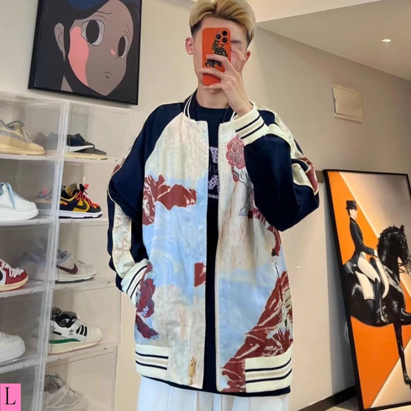 Áo Khoác Bóng Chày Phong Cách Đường Phố Mùa Xuân Hè Mới Cho Nam
