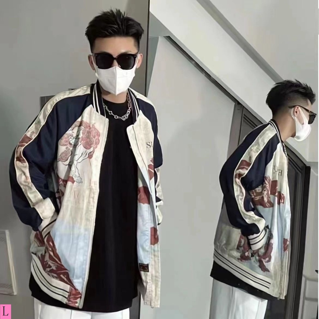 Áo Khoác Bóng Chày Phong Cách Đường Phố Mùa Xuân Hè Mới Cho Nam