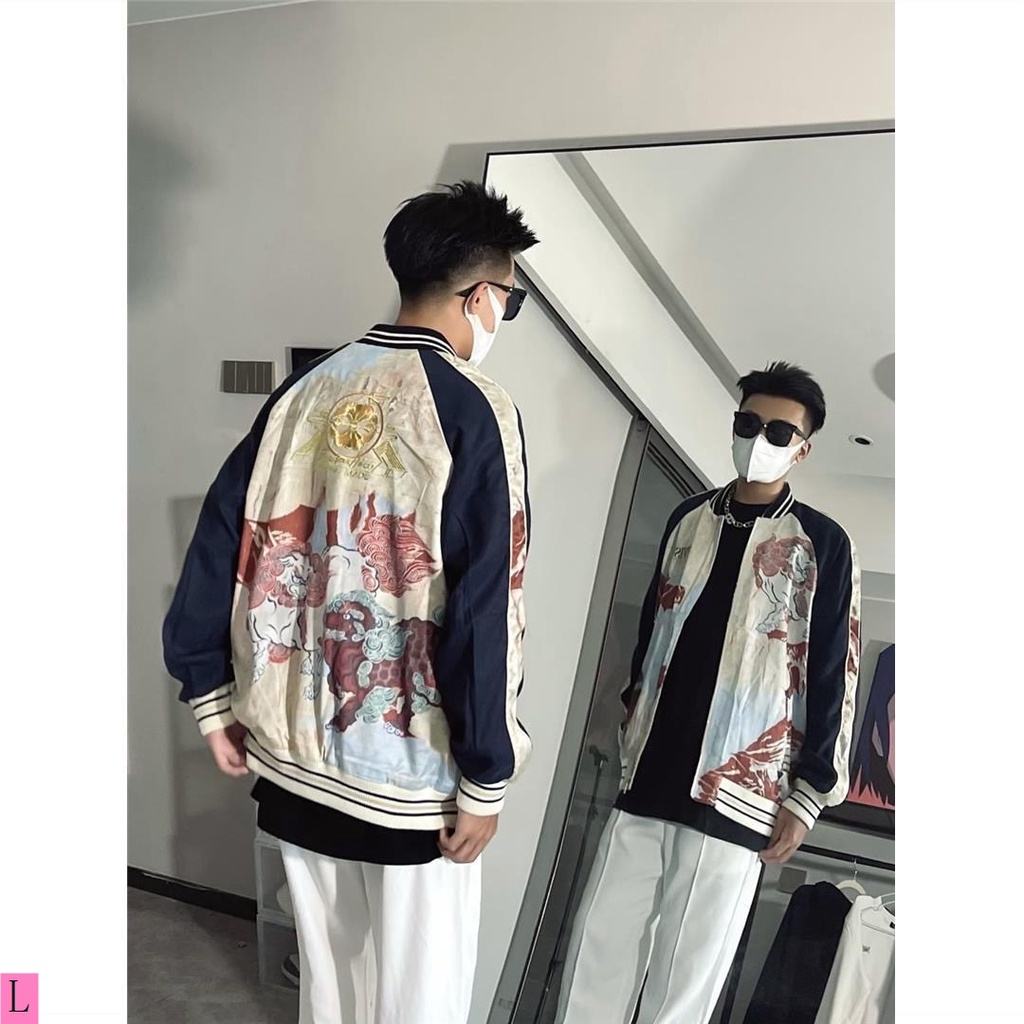 Áo Khoác Bóng Chày Phong Cách Đường Phố Mùa Xuân Hè Mới Cho Nam