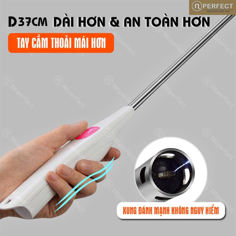 @phukienbepgas- Phụ kiện đánh lửa bếp gas nâng cấp dài 37.8cm (thay pin 1,5V) đánh lửa cực nhạy, an toàn hơn