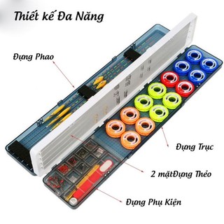 Hộp Đựng Phao Silicon, Hộp đựng phao câu đài, hộp đựng phao cao cấp,hộp đựng phao 55cm
