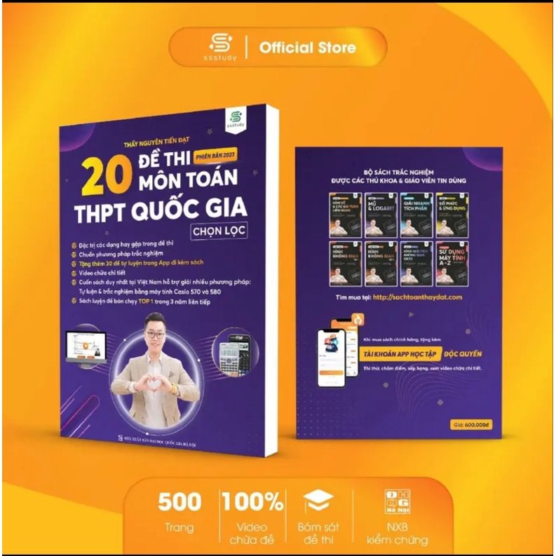 20 Đề Thi Môn Toán THPT Quốc Gia Chọn Lọc Nguyễn Tiến Đạt