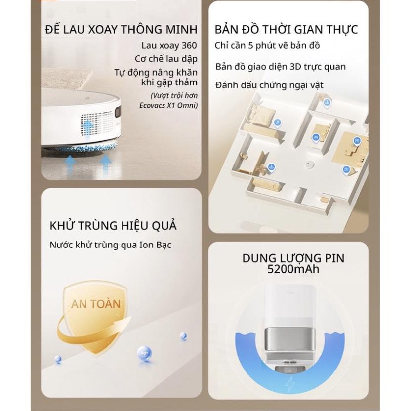 [Hỏa Tốc] Robot Hút Bụi Lau Nhà Dreame S10 - Dreame S10 Pro Tự Đổ Rác Tự Giặt Sấy Khăn Nhiệt Độ Cao - Hàng Nhập Khẩu | BigBuy360 - bigbuy360.vn