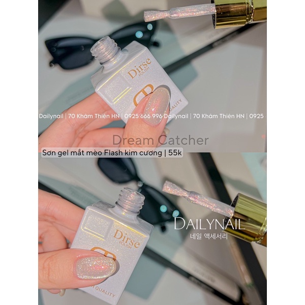 Sơn Gel mắt mèo kim cương Flash