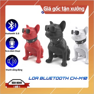 Loa bluetooth nghe nhạc hình con chó Bull CH-M10 chống thấm nước va đập, nghe nhạc bass mạnh, âm thanh trầm ấm CHẤT