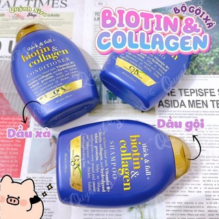 GỘI XẢ BIOTIN & COLLAGEN GIẢM RỤNG TÓC - 385ML