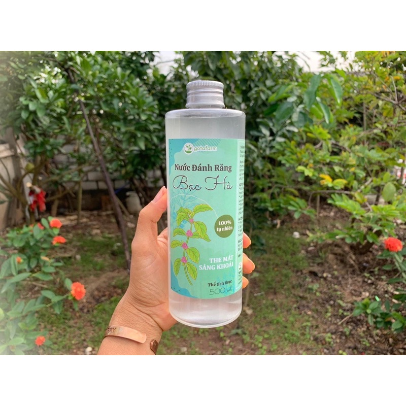 NƯỚC SÚC MIỆNG - Thảo mộc chăm sóc nụ cười - GOTAFRESH