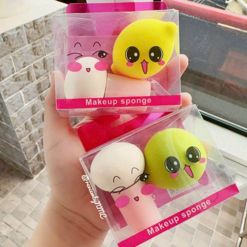 Set Bông Hồ Lô & Bông Nấm lùn tán kem đa năng