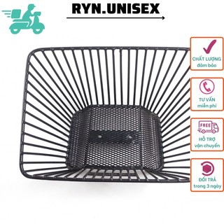 Rổ xe máy dream - cub sọc đứng đen sp011433 ryn.unisex