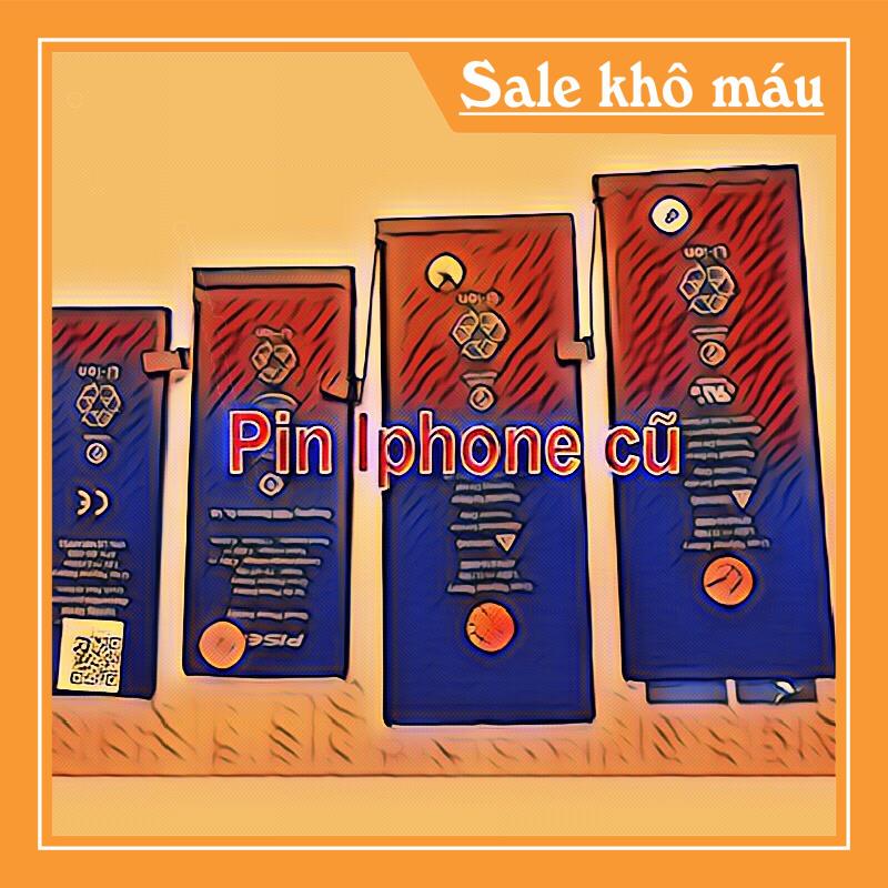 Pin cũ các đời điện thoại. Pin cũ độ chế đồ chơi DIY. BH 1 năm