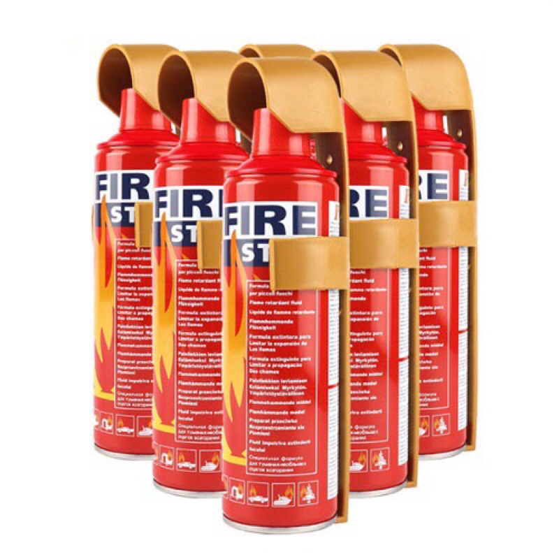 Bình cứu hoả 500ml dạng xịt. Bình chữa cháy mini FireStop
