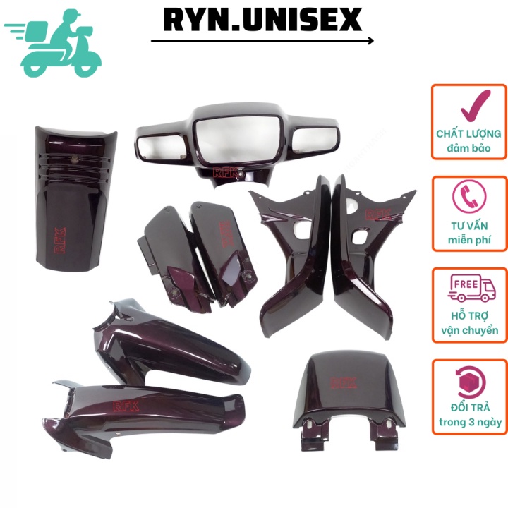 Dàn Áo Dream Lùn Bửng Màu Nho,nhựa đài loan, SP001821 RYN.Unisex