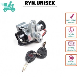 Bộ khóa điện cho xe máy nouvo 1, nouvo 2, nouvo 3, sp002581 ryn.unisex