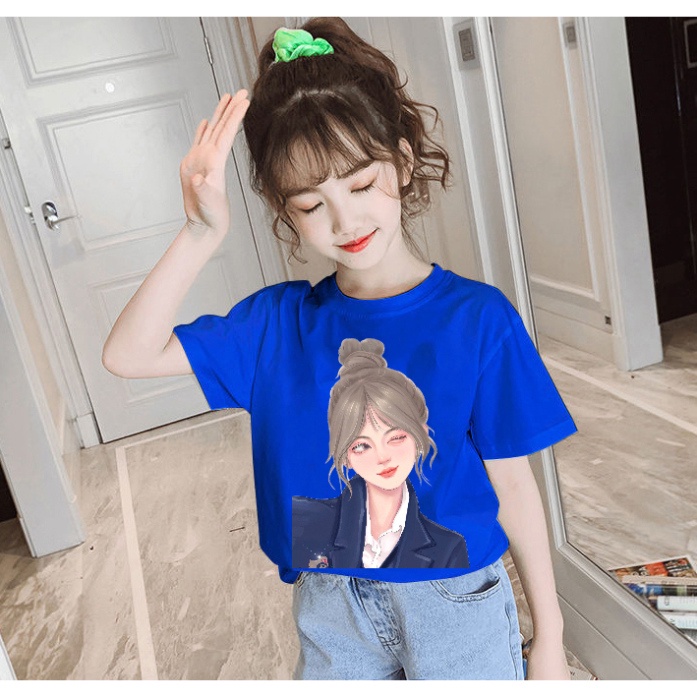 (giá sale) Áo thun bé gái-mẫu BG04 từ 7kg đến 25kg chất vải mềm thấm hút mồ hôi-BG04 -Namkids