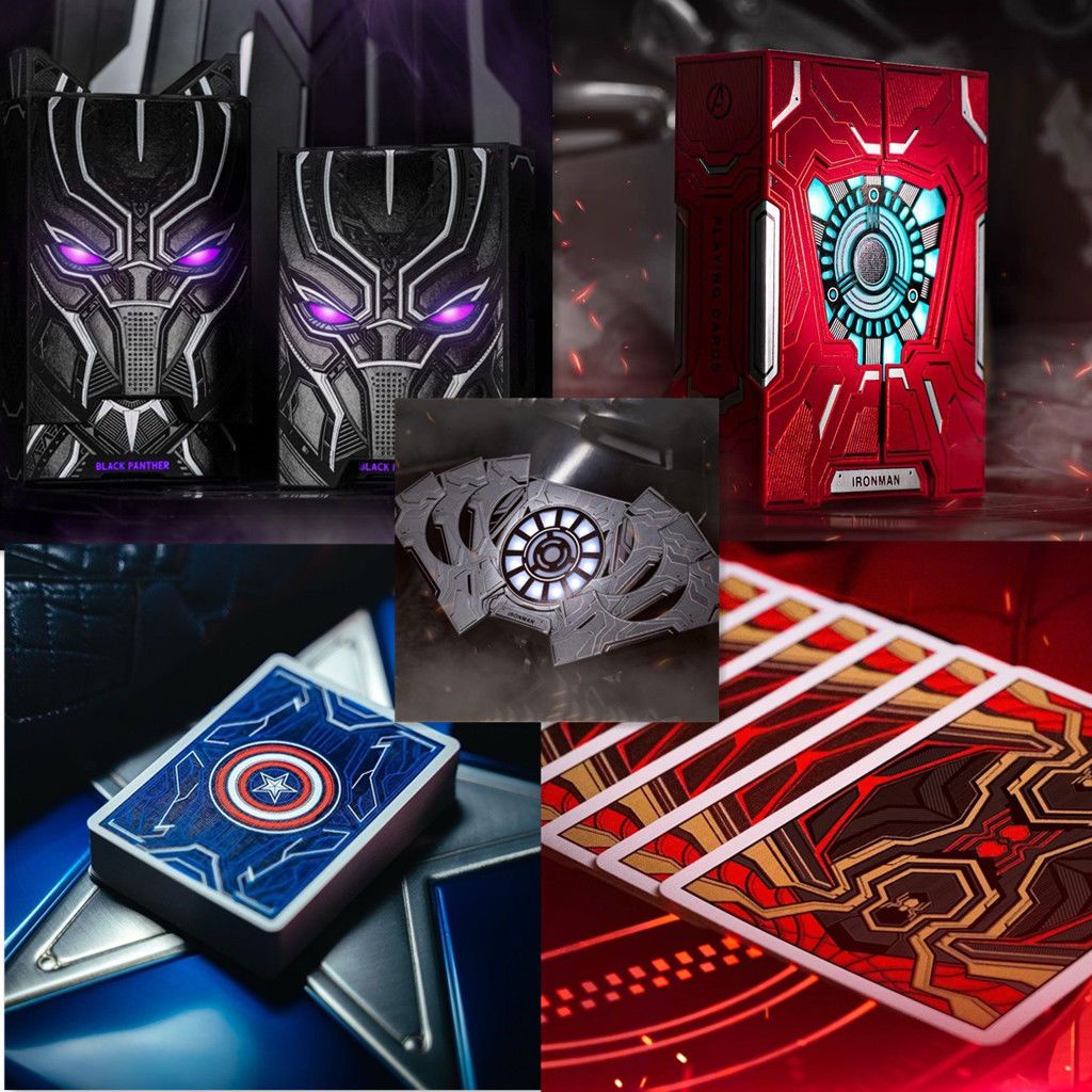 Bộ Thẻ Bài Kepai Marvel Iron Man Chơi Với Giá Trị Công Nghệ Cao