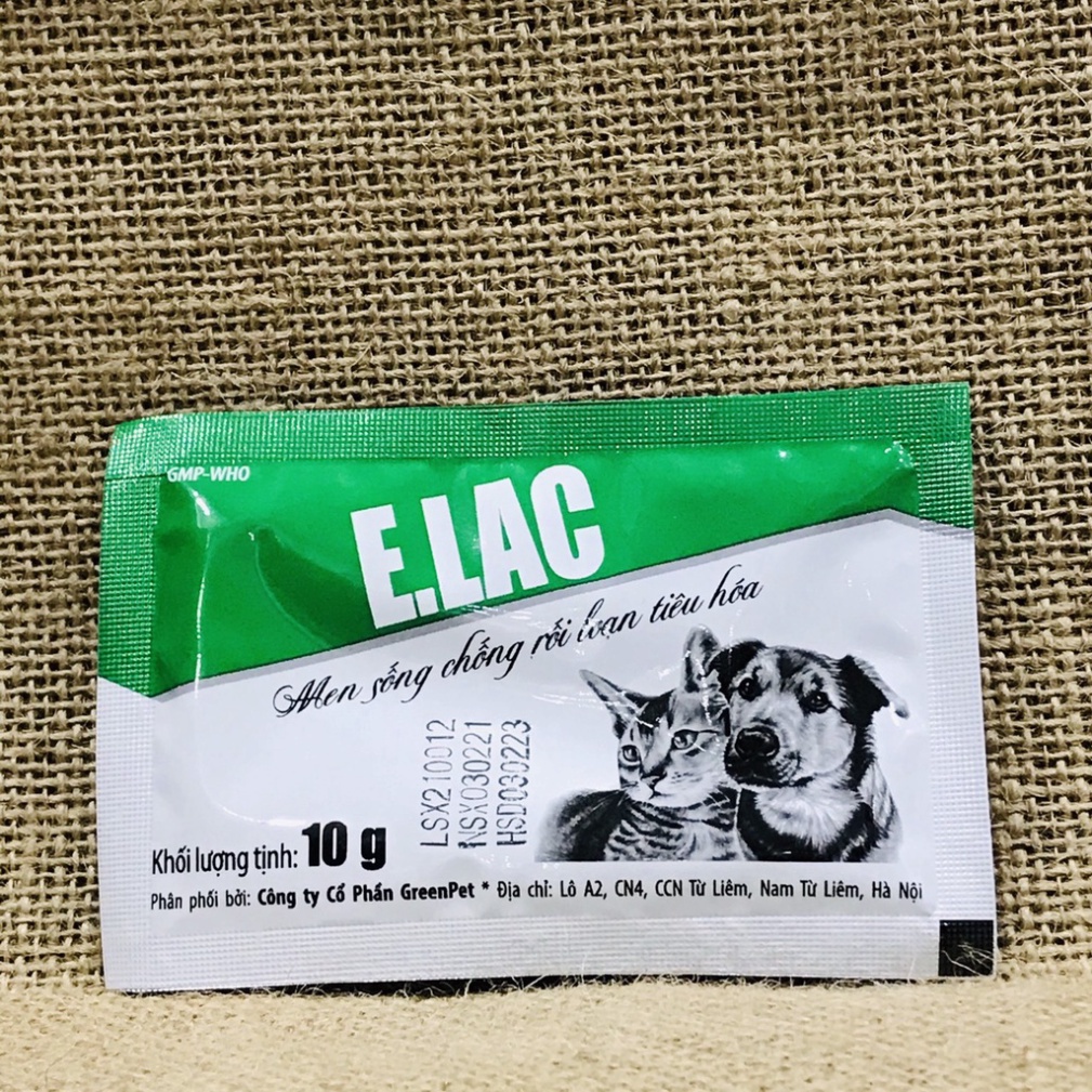 Men Tiêu Hóa Cho Chó Mèo Hấp Thụ Thức Ăn Tốt Hơn ELac- Vitamin Tổng Hợp Dành Cho Thú Cưng