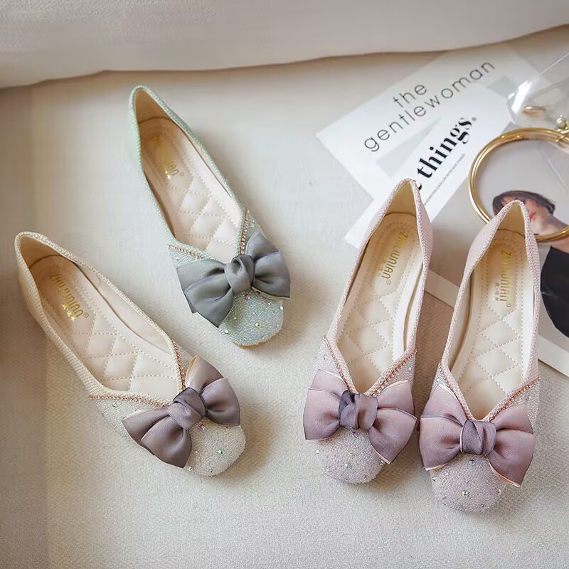 Giày Sandal Đế Bệt Thời Trang Nữ Sành Điệu 2303