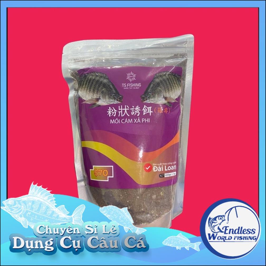 Mồi Xả Câu Cá  TS 600G Chuyên Rô Phi, Chép