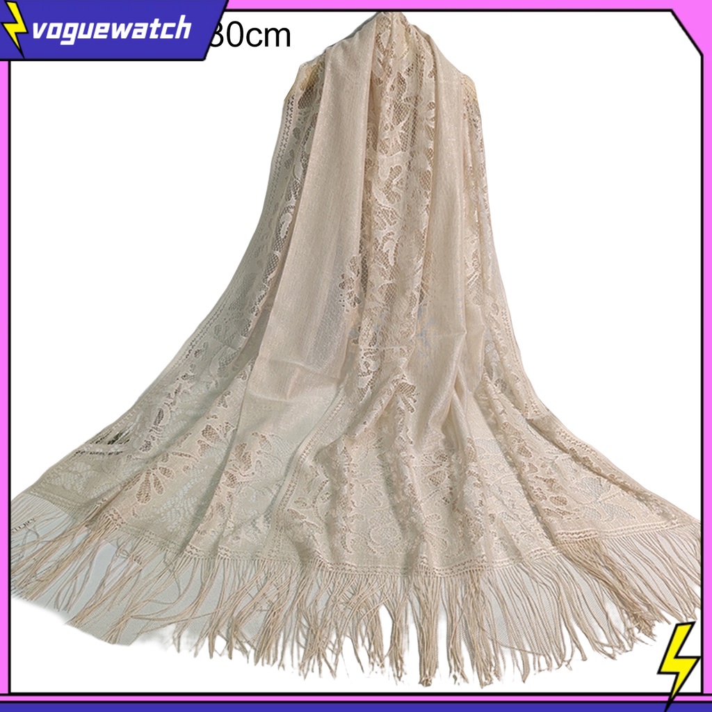 Khăn Choàng Ren Thêu Hoa Chống Gió Phụ Kiện Cho Cô Dâu