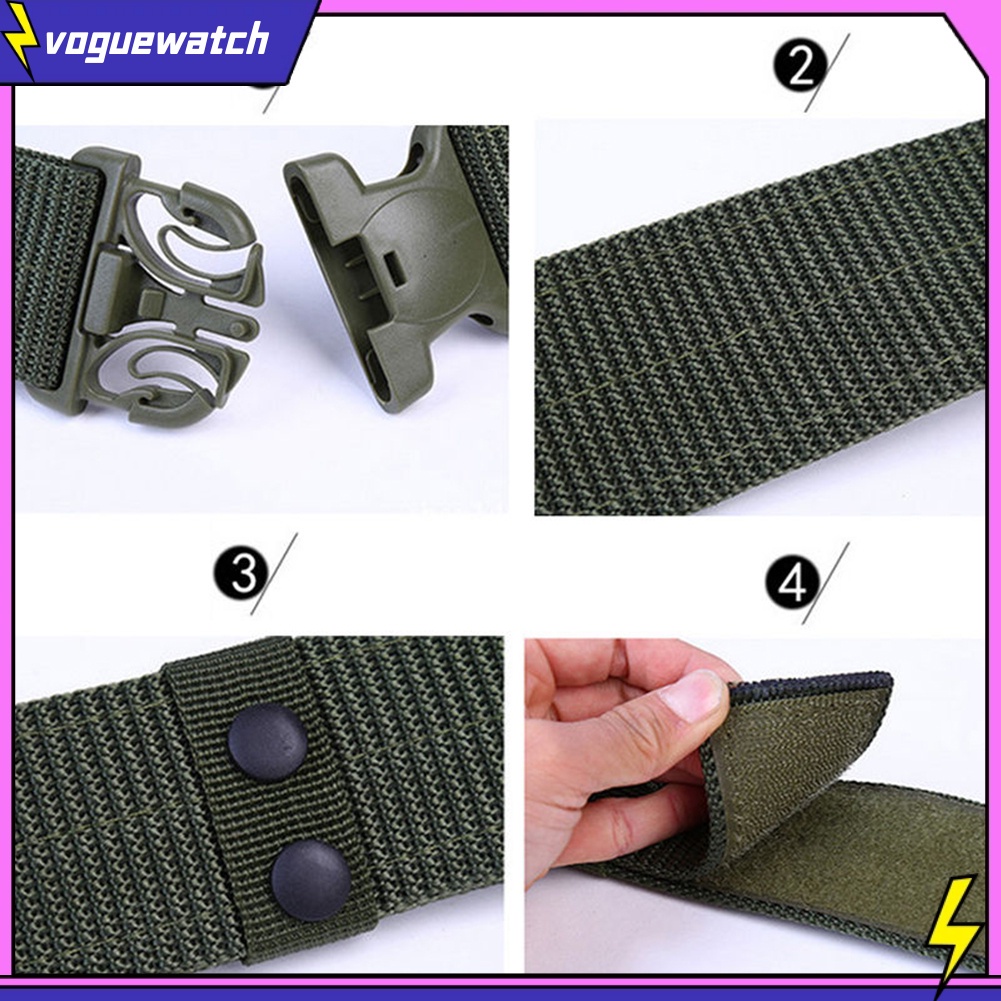 Set 2 thắt lưng chiến thuật phong cách quân đội