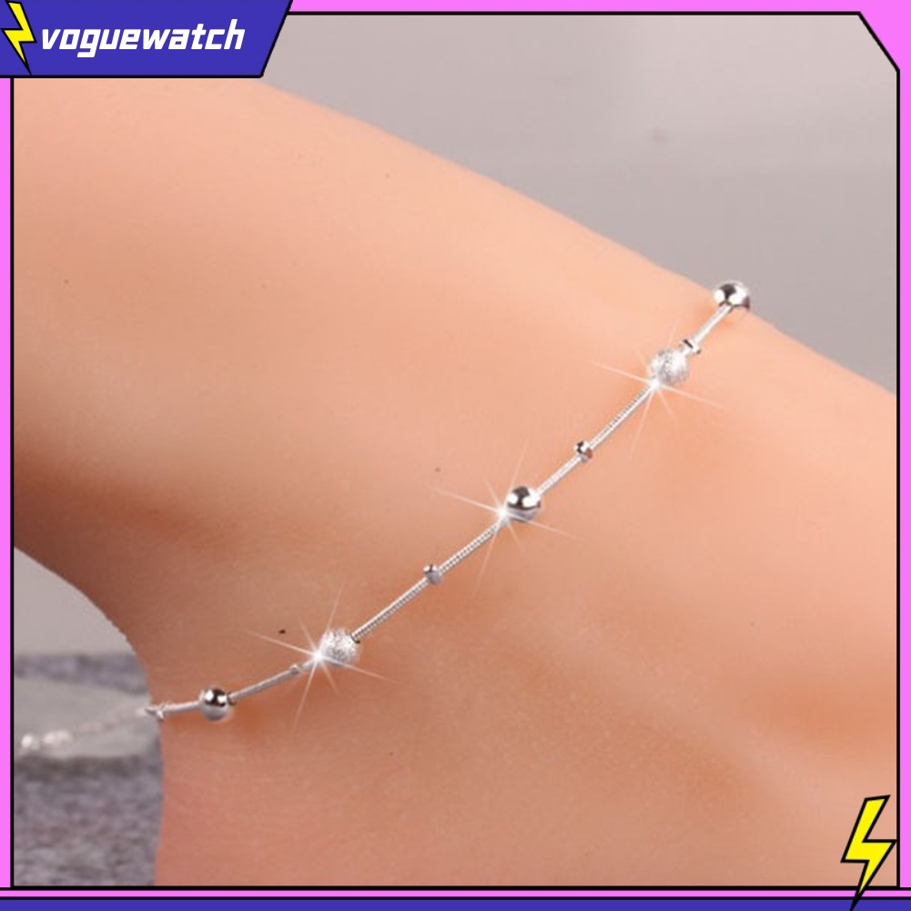 Lắc Chân Hai Lớp Mặt Hình Ngôi Sao / Chiếc Lá Thời Trang Cho Nữ