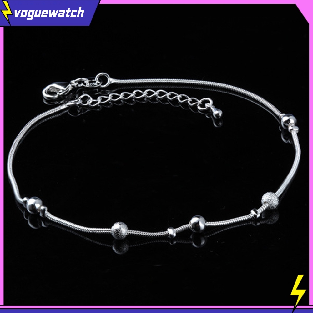 Lắc Chân Hai Lớp Mặt Hình Ngôi Sao / Chiếc Lá Thời Trang Cho Nữ