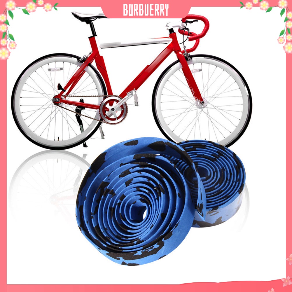 Bộ 2 Dây Cao Su Quấn Tay Lái Xe Đạp Kèm 2 Nút Cắm