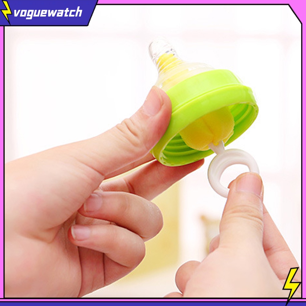 <Vogue> Bộ 7 dụng cụ để chà rửa bình sữa cho trẻ em