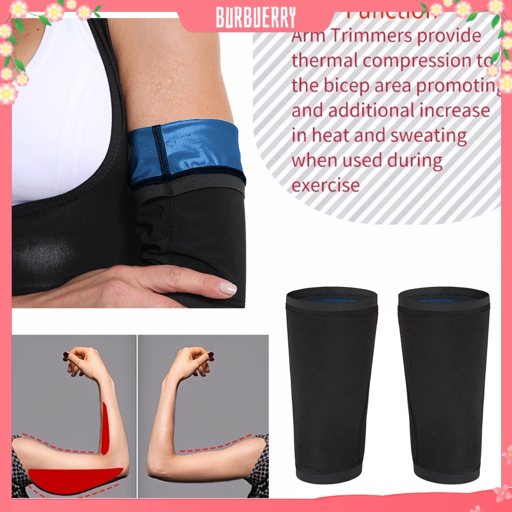 1 Cặp Băng Cánh Tay Bằng Vải Spandex Mềm Thấm Hút Mồ Hôi Thoáng Khí Cho Nữ