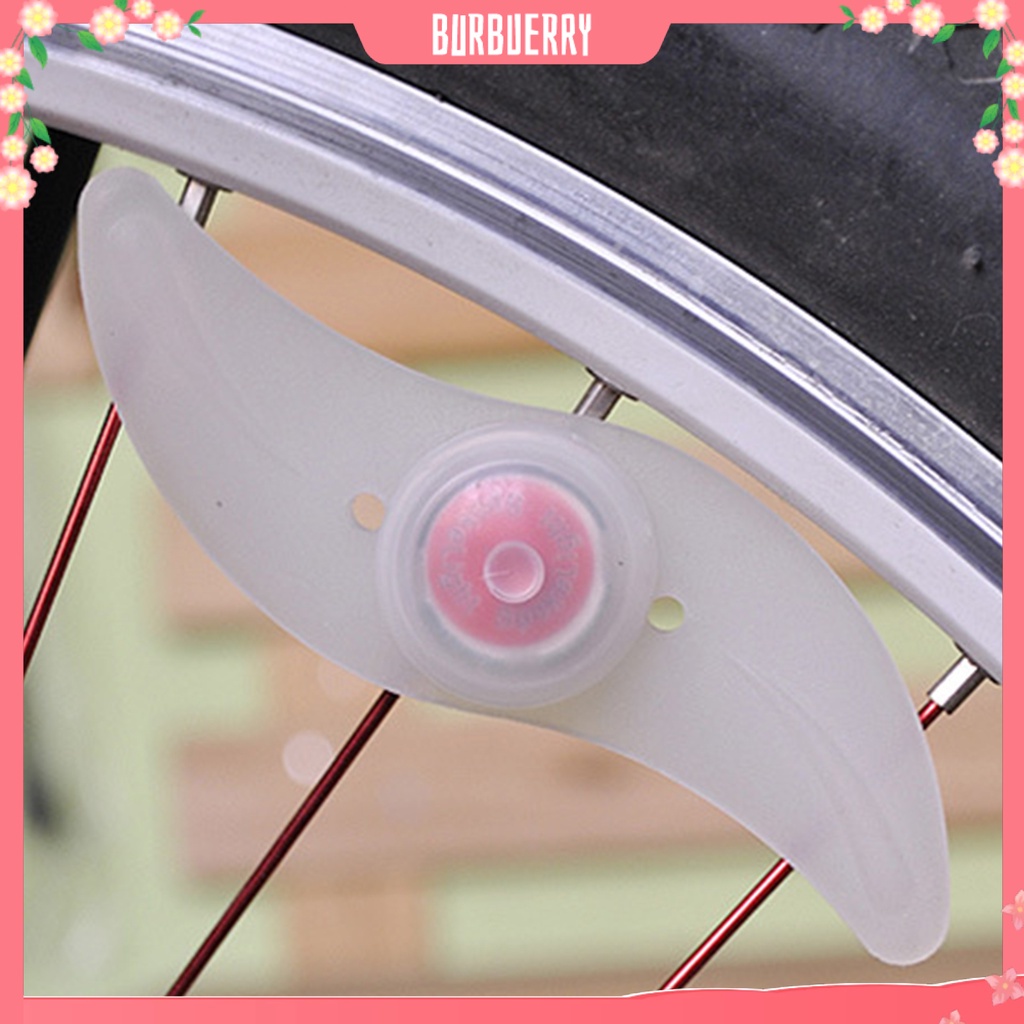 Đèn Gắn Căm Xe Đạp Ba Chế Độ Nhấp Nháy Đơn Giản Hình Bánh Xe Đạp Leo Núi