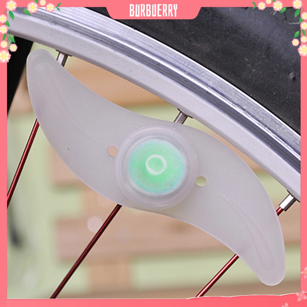 Đèn Gắn Căm Xe Đạp Ba Chế Độ Nhấp Nháy Đơn Giản Hình Bánh Xe Đạp Leo Núi