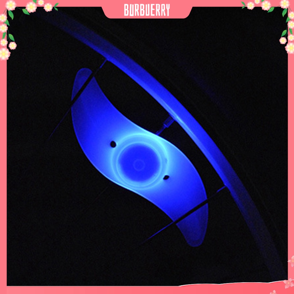 Đèn Gắn Căm Xe Đạp Ba Chế Độ Nhấp Nháy Đơn Giản Hình Bánh Xe Đạp Leo Núi