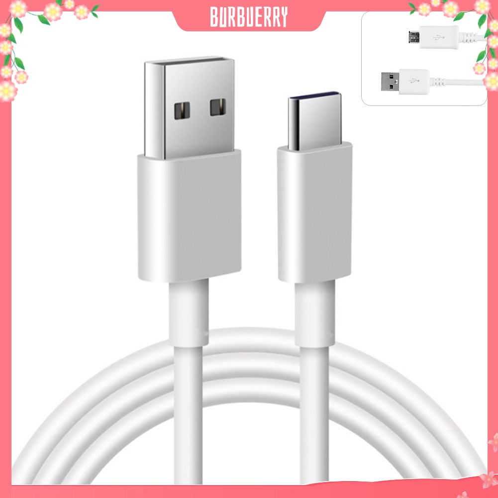 Dây cáp sạc nhanh XIAOMI Micro USB/ Type C dài 1m cho điện thoại Android

