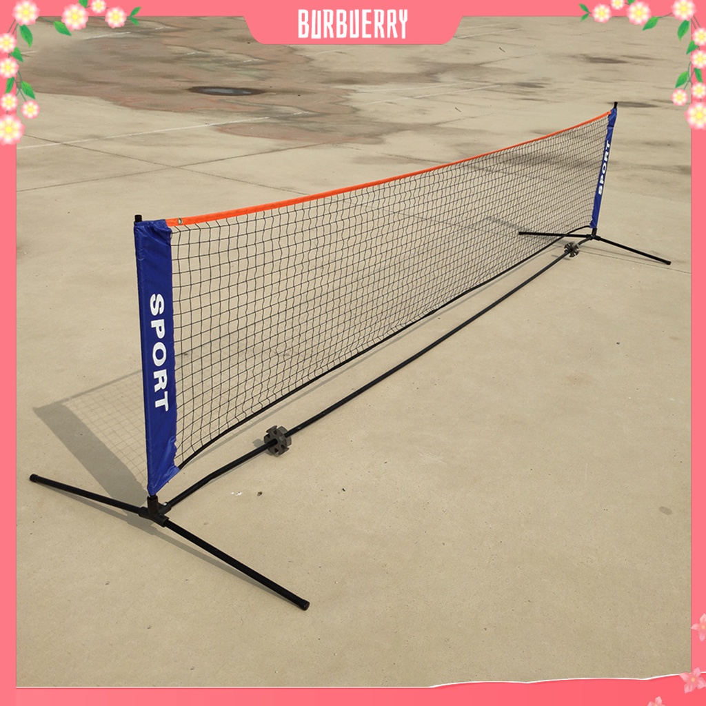 Lưới Chơi Cầu Lông Bằng Nylon Kèm Gậy Tiện Dụng Cho Hoạt Động Ngoài Trời