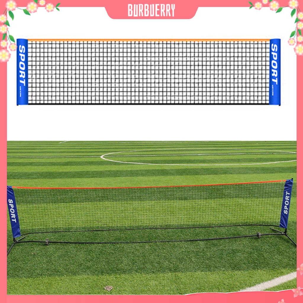 Lưới Chơi Cầu Lông Bằng Nylon Kèm Gậy Tiện Dụng Cho Hoạt Động Ngoài Trời