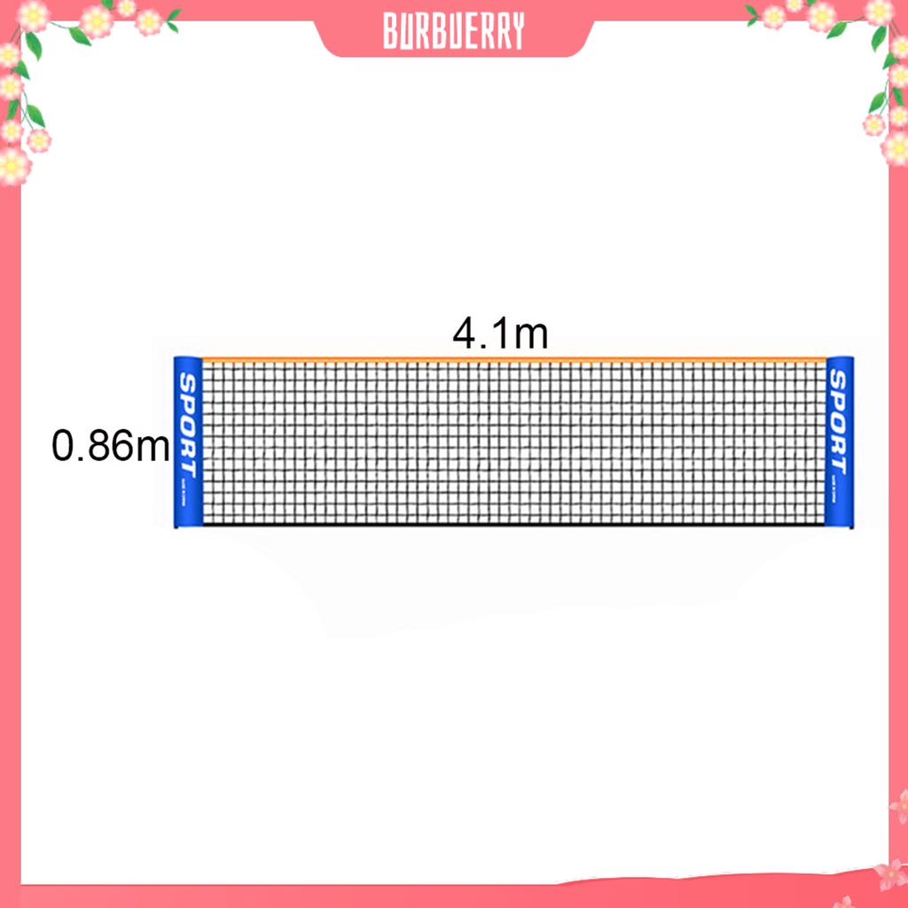 Lưới Chơi Cầu Lông Bằng Nylon Kèm Gậy Tiện Dụng Cho Hoạt Động Ngoài Trời