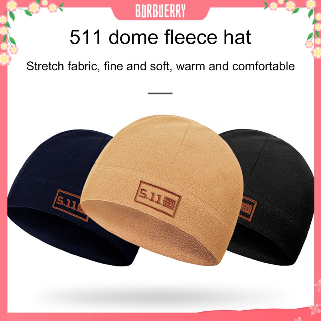Mũ beanie vải lông cừu co giãn thoáng khí tiện lợi cho hoạt động ngoài trời