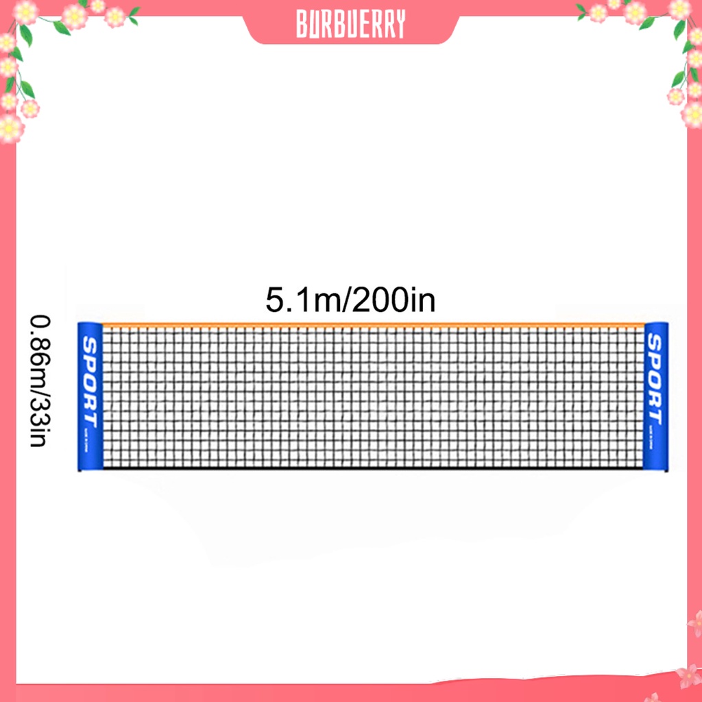 Lưới Chơi Cầu Lông Bằng Nylon Kèm Gậy Tiện Dụng Cho Hoạt Động Ngoài Trời