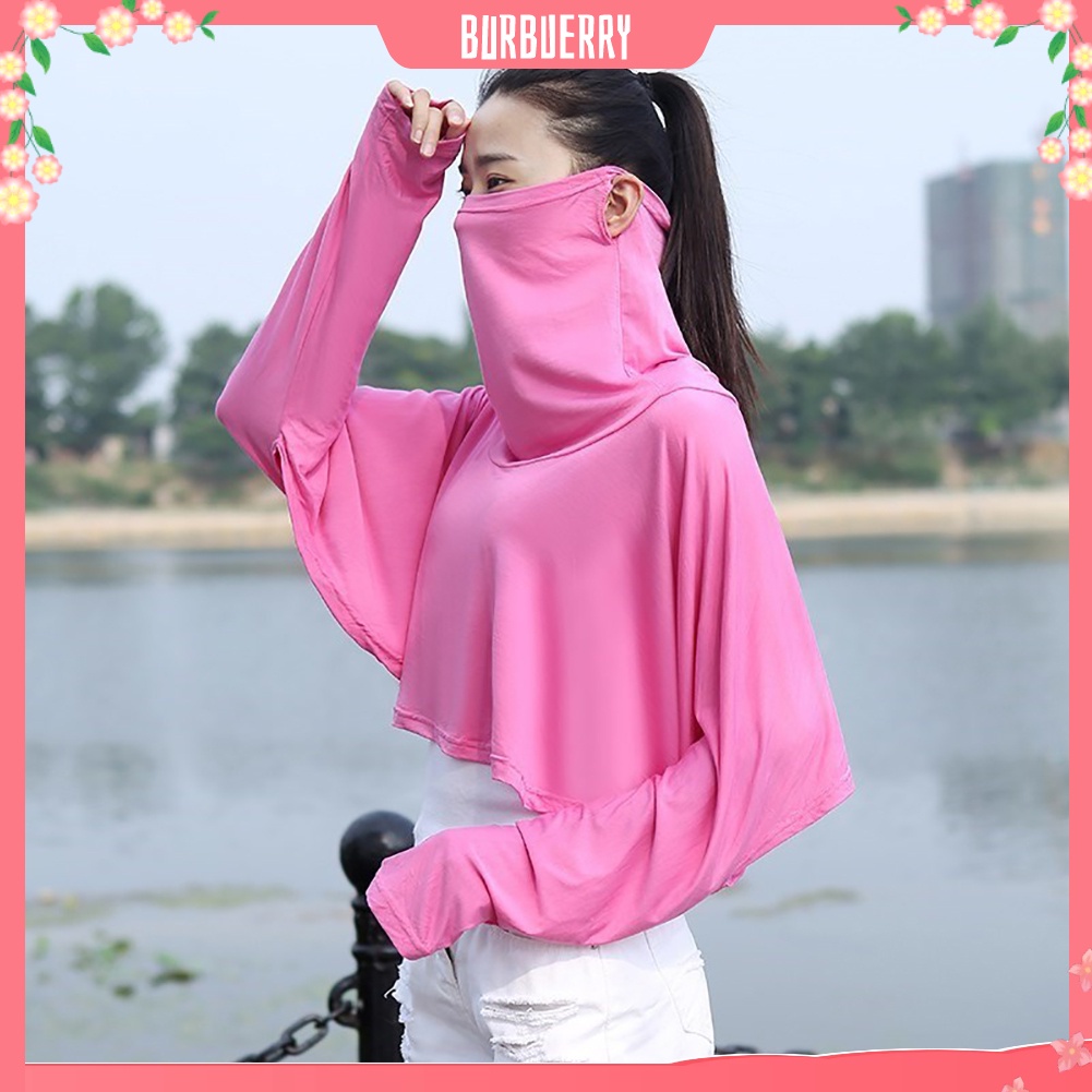 Khăn che mặt và cổ chống nắng khi lái xe